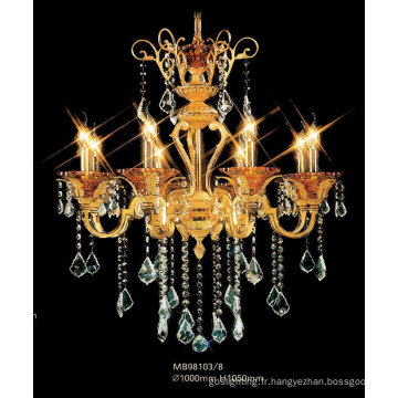 Lampe de luxe en chandelier en cristal (MB98103-8)